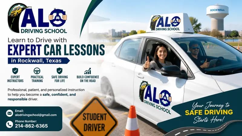 Learn to Drive with Expert Car Lessons in Rockwall, Texas