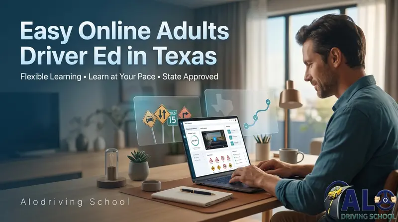 Easy Online Adults Driver Ed in Texas