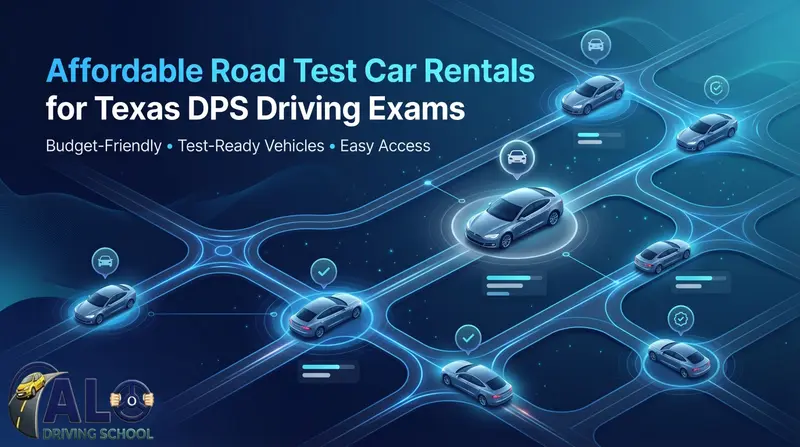 Affordable Road Test Car Rentals for Texas DPS Driving Exams