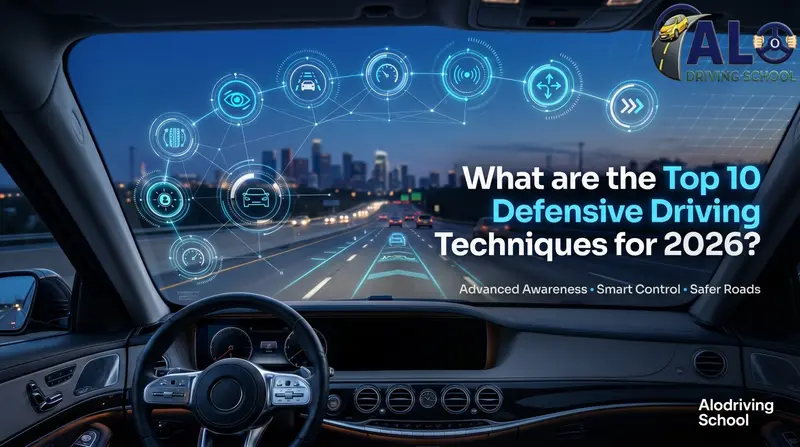 The Top 10 Defensive Driving Techniques for 2026: What Are They?