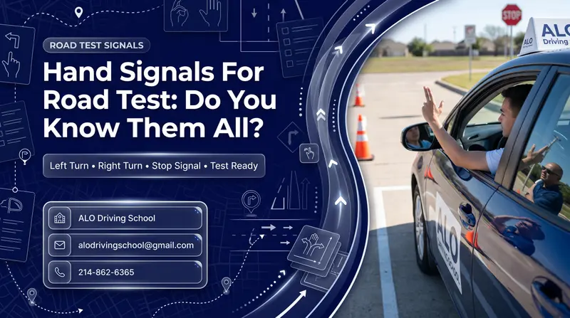 Hand Signals For Road Test: Do You Know Them All?