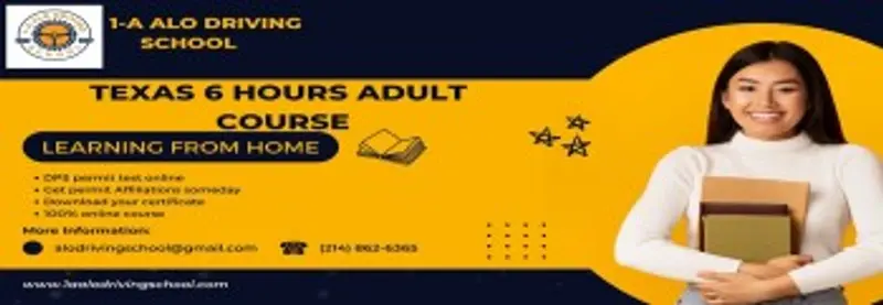 Texas Six Hours Adult Course for learner license