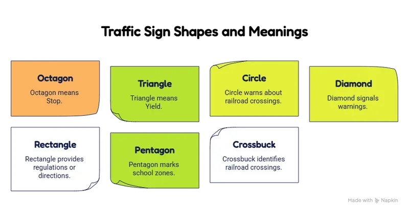 traffic symbol signs