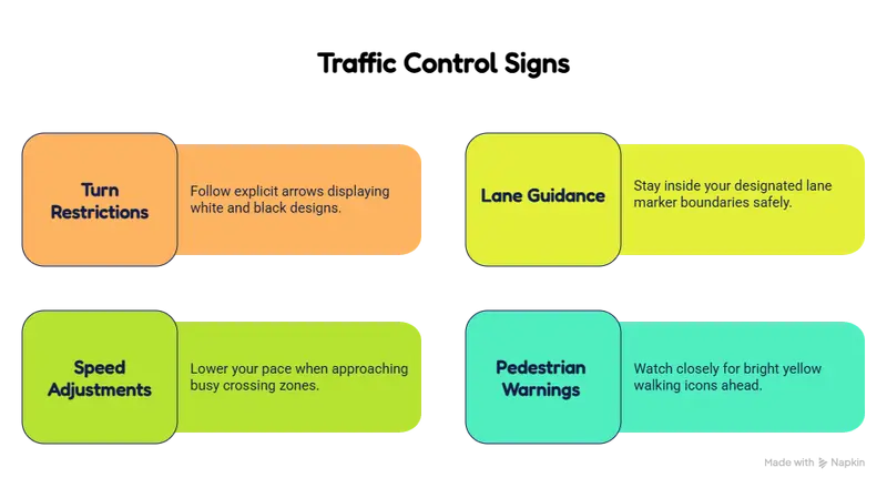 Key Traffic Control Signs at Intersections