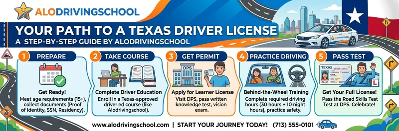 How to get a texas driver license