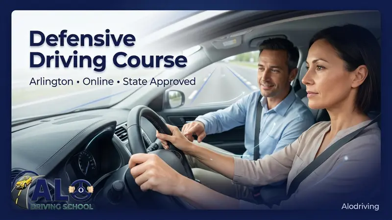 Defensive Driving Course in Arlington – Online, Fast & Approved