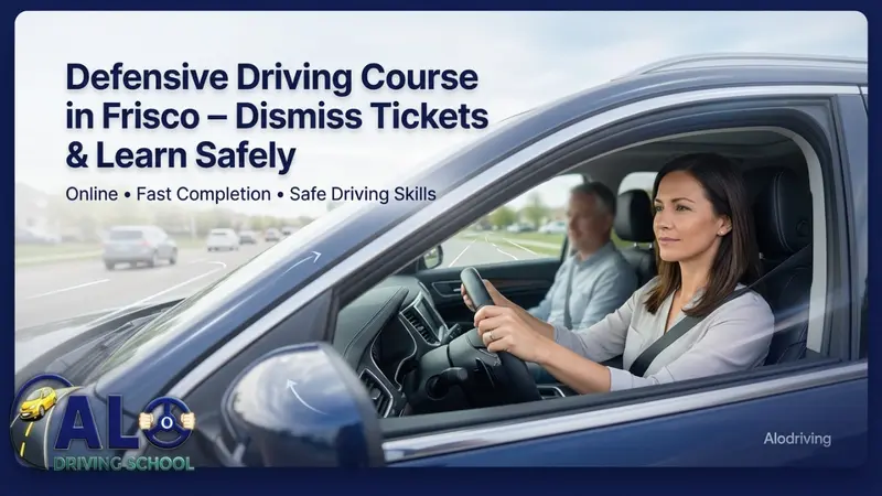 Defensive Driving Course in Frisco – Dismiss Tickets & Learn Safely