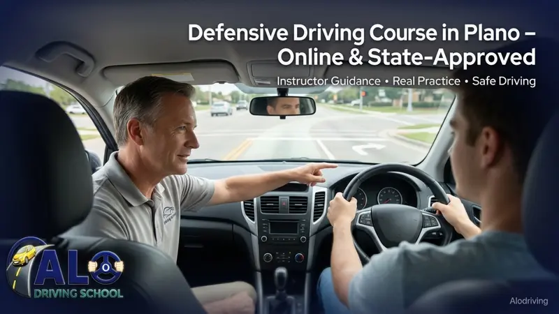 Defensive Driving Course in Plano – Online & State-Approved
