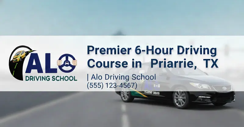 Premier 6-Hour Driving Course in Grand Prairie, TX | Alo Driving School