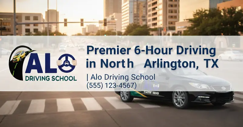 Premier 6-Hour Driving Course in North Arlington, TX | Alo Driving School