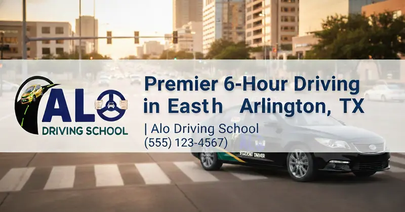 Premier 6-Hour Driving Course in East Arlington, TX | Alo Driving School